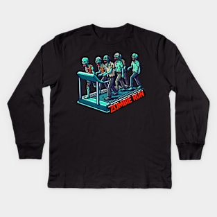 Zombie Run Kids Long Sleeve T-Shirt